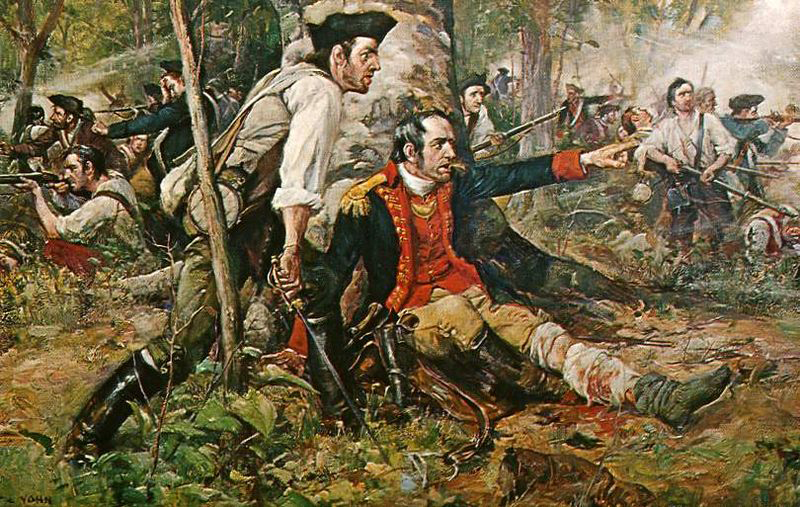 Frederick Coffay Yohn Herkimer at the Battle of Oriskany